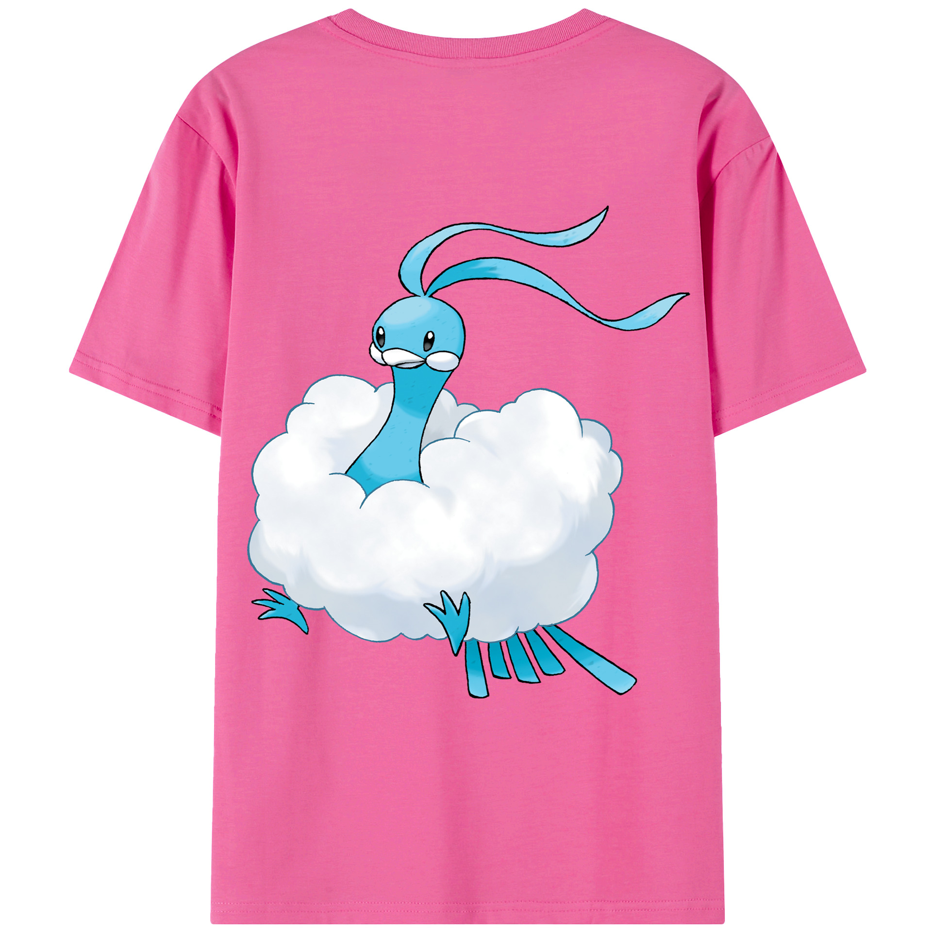 （画像用） ポケットモンスター Pokémon レディース半袖Tシャツ(バックプリント)